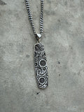 Sterling Silver Paisley Wakeboard Pendant