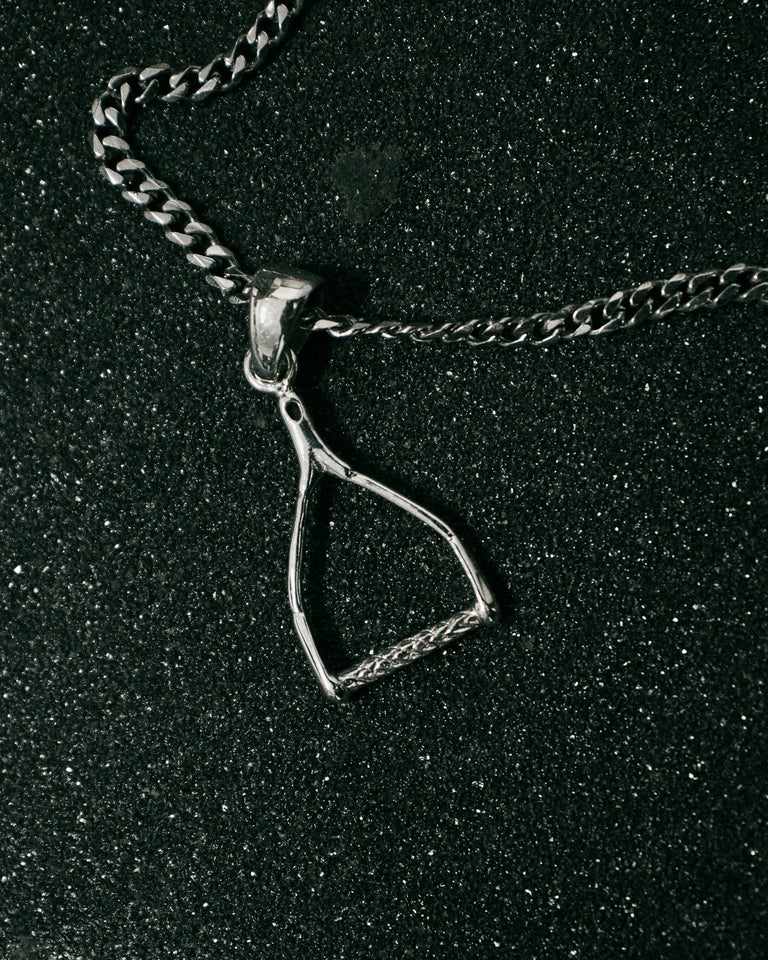 Sterling Silver Wakeboard Handle Pendant