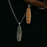 Sterling Silver Paisley Wakeboard Pendant