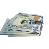 Sterling Silver Wakeboard Money Clip