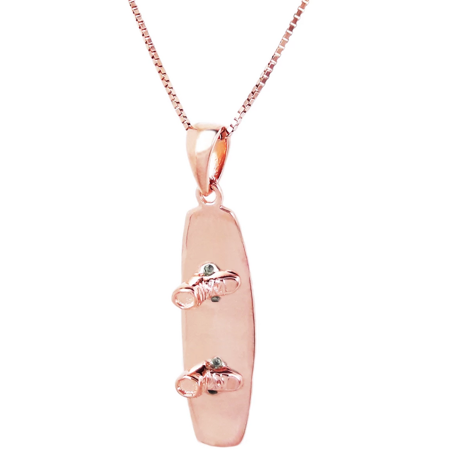 Rose Gold Edition Wakeboard Pendant