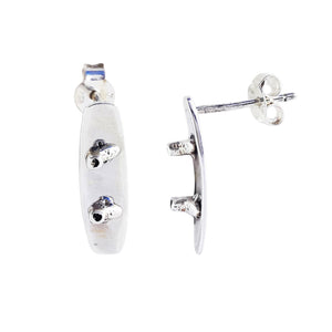 Sterling Silver Wakeboard Stud Earrings (Special 40% OFF ADD ON!)