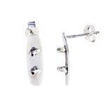 Sterling Silver Wakeboard Stud Earrings