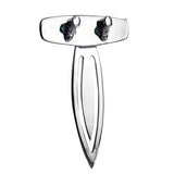 Sterling Silver Wakeboard Bookmark