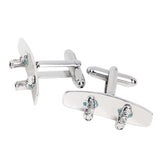 Sterling Silver Wakeboard Cufflinks