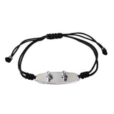 Sterling Silver Wakeboard Bracelet
