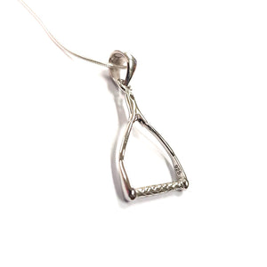 Sterling Silver Wakeboard Handle Pendant