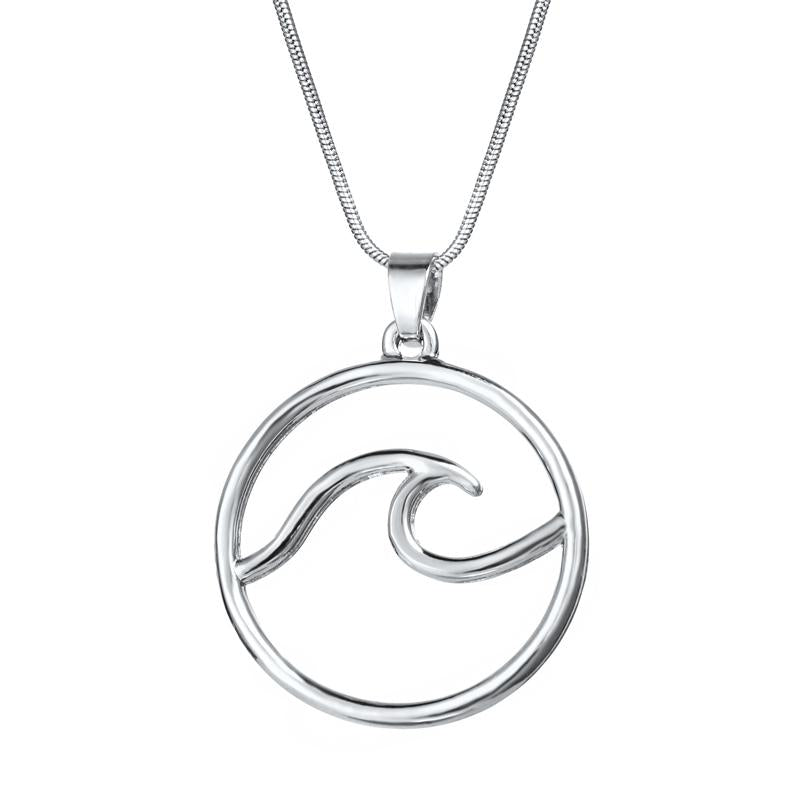Ocean Beach Silver Pendant Charms – Choose 2, 5, Or 10 Pieces (Model C8765)